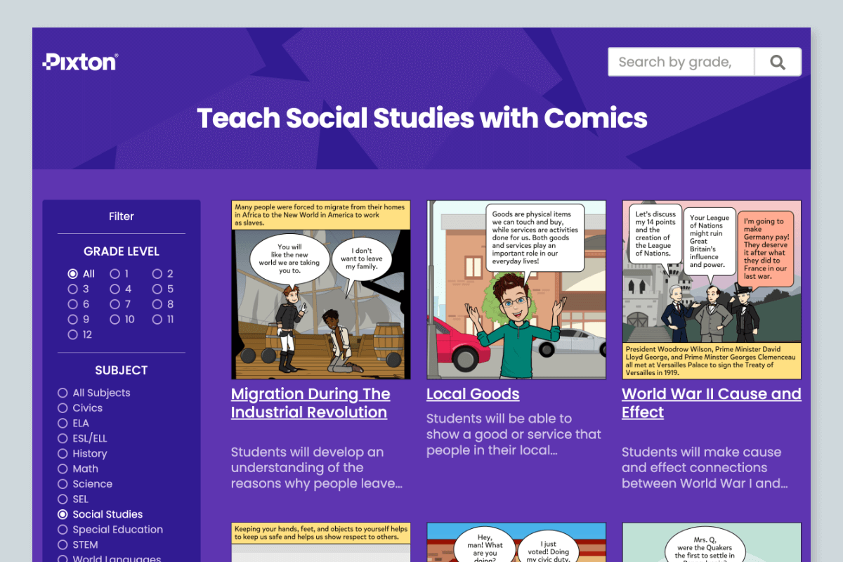 Social Studies Lesson Ideas